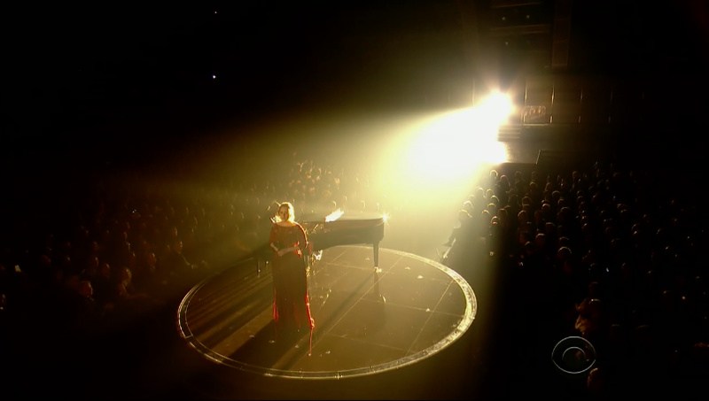 Adele’s Grammys Performance Messed Up, but She Powered Through, Tweeted “Shit Happens”, and Went to In-N-Out Burger