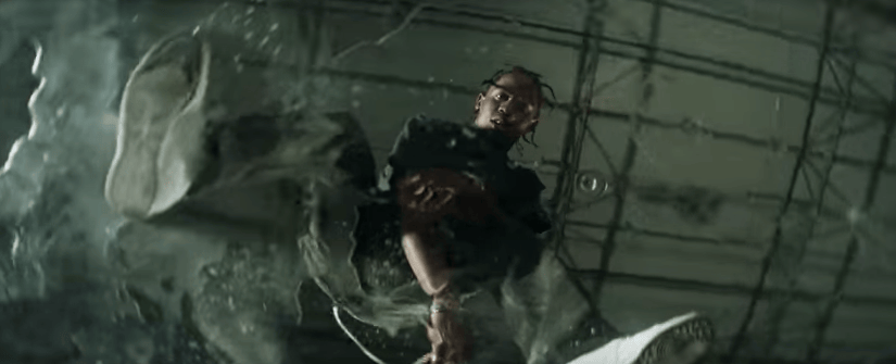 Travis Scott Hosts A Futuristic Space Sesh In His “beibs in the trap” Video