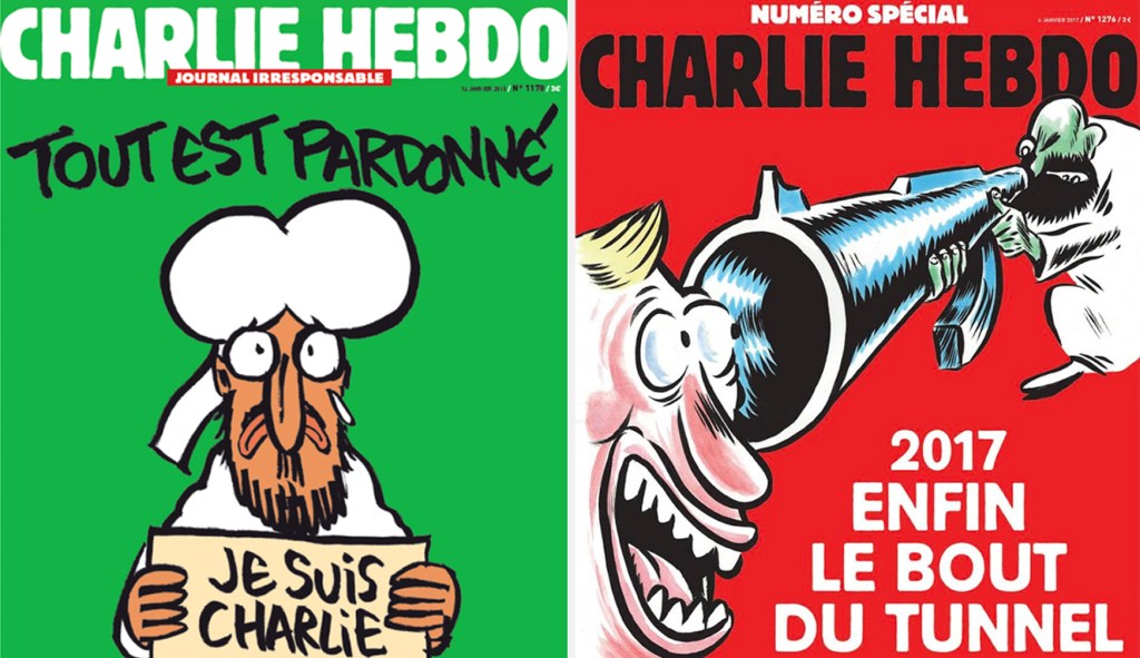 Une étude objective du contenu de Charlie Hebdo en 2017