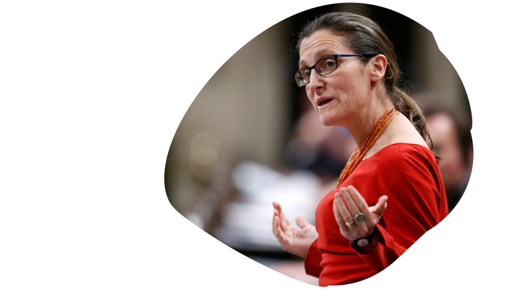 Canada’s foreign minister warns of Russian destabilization efforts — and she might be a target