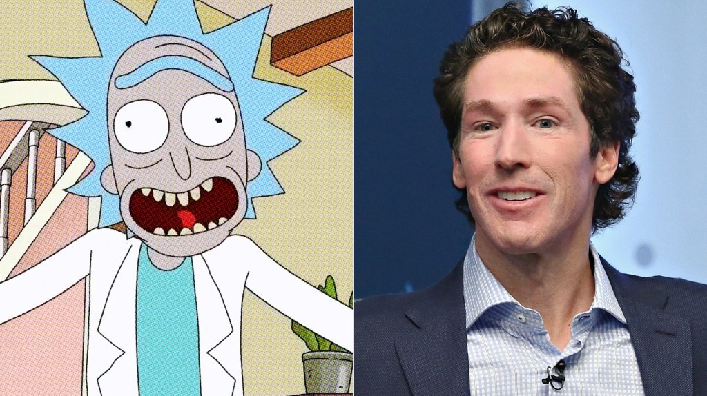Rick from ‘Rick and Morty’ Prank Called Joel Osteen’s Church