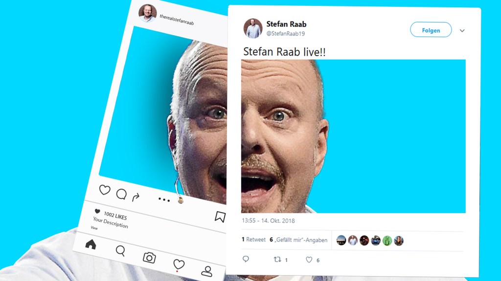 Wir haben Stefan Raabs Comeback-Show mit Twitter und Instagram analysiert