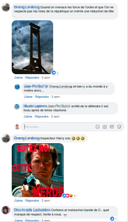 Commentaire Facebook