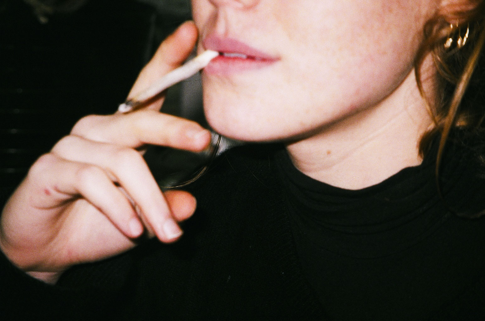 Girl smoking