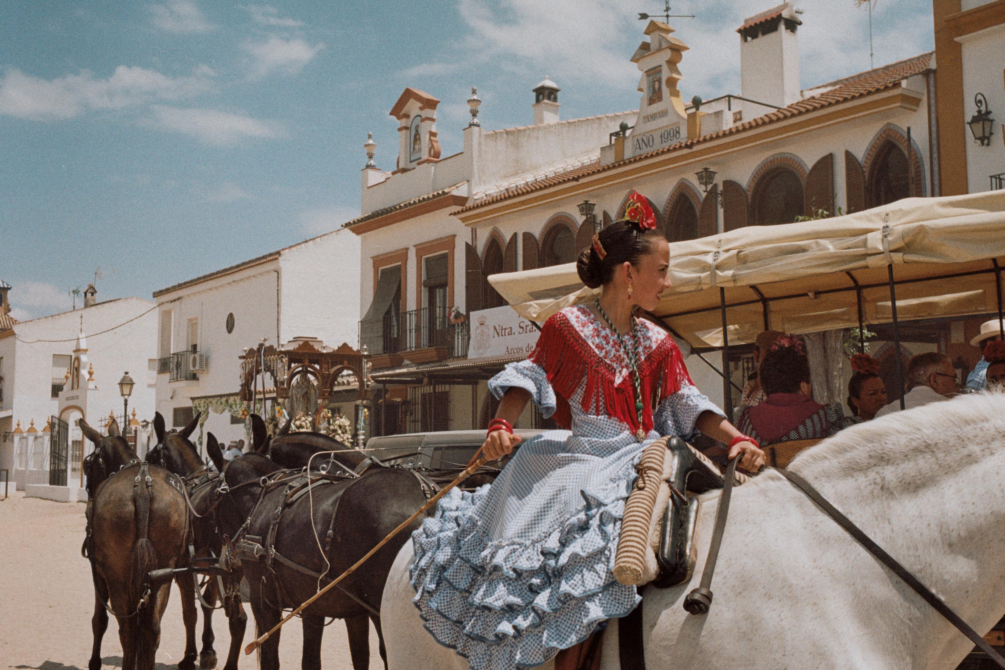 El Rocío Andalucía Huelva Almonte España