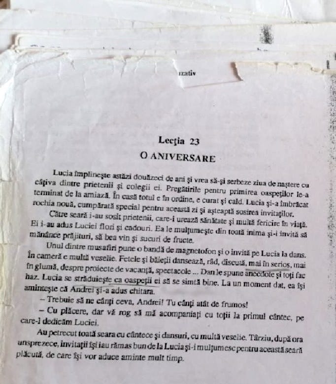 manual limba romana, inveti limba romana