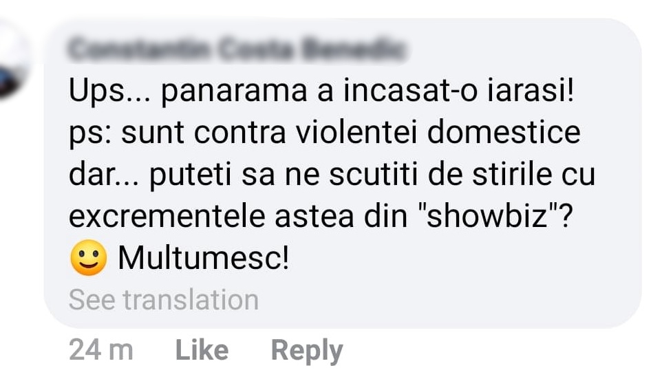 comentarii daniela crudu