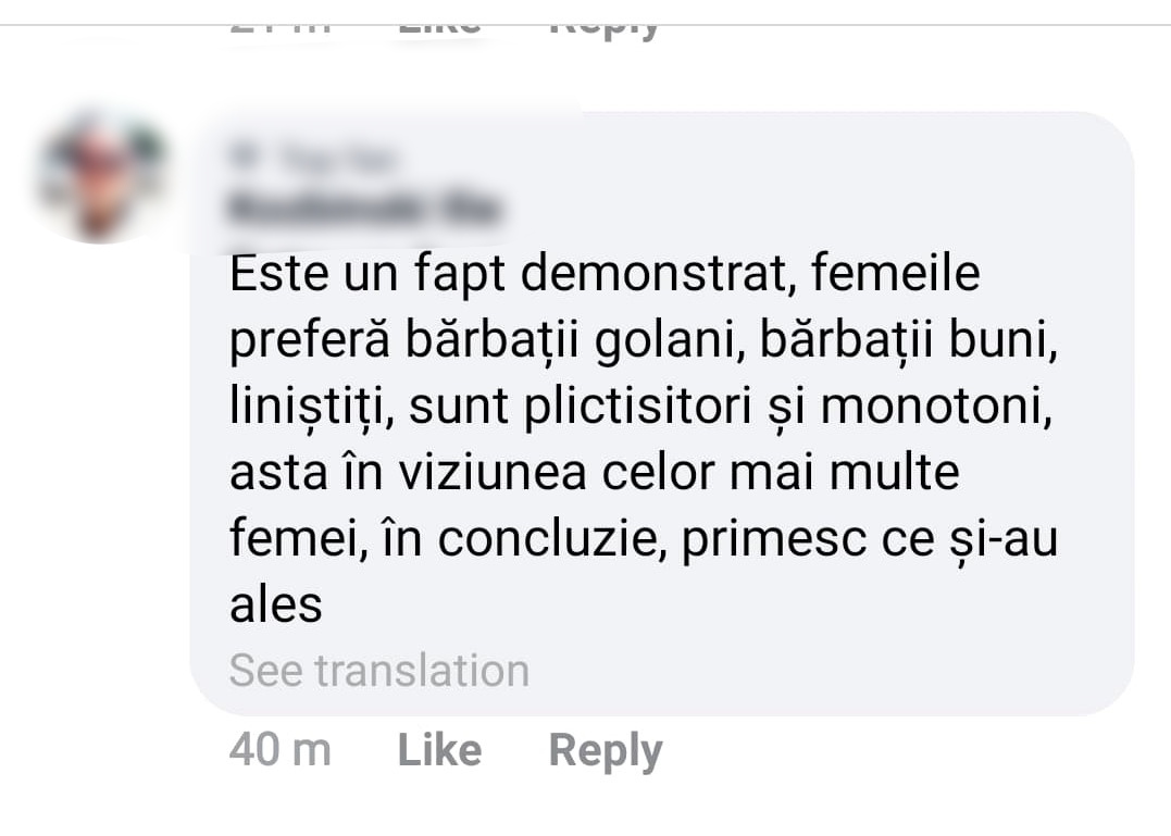 comentarii daniela crudu