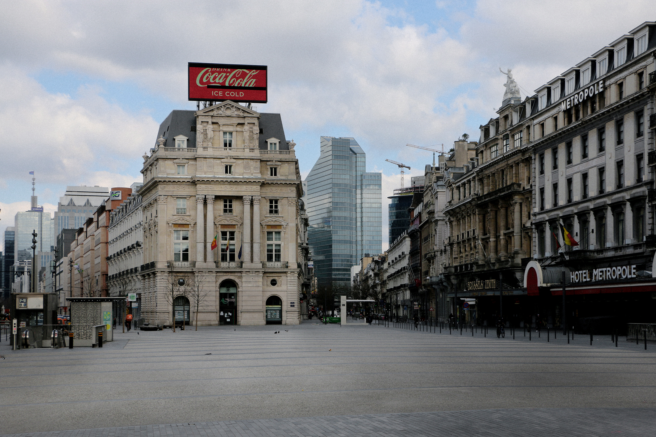 De Brouckèreplein Brussel