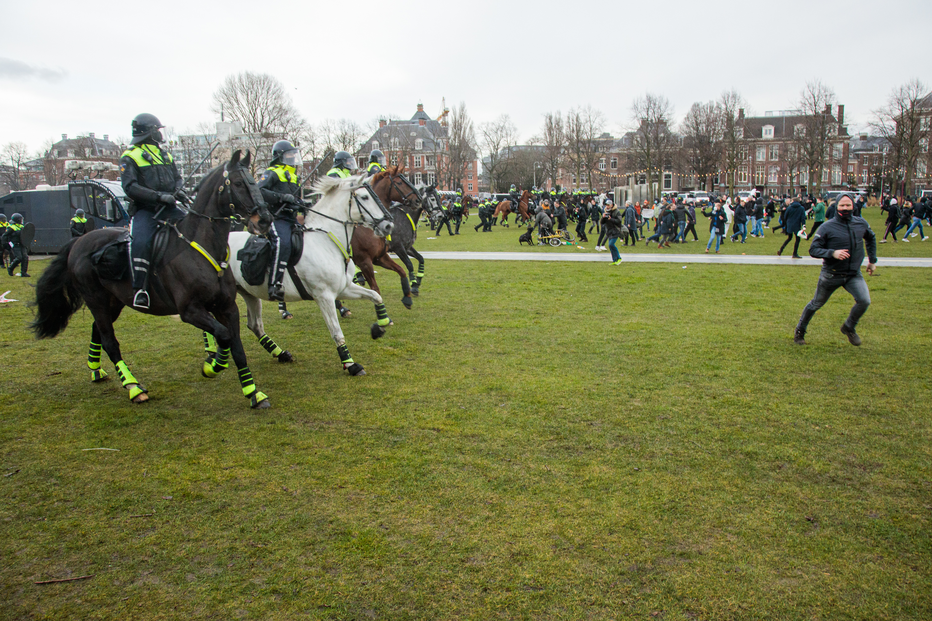 Protests in Amsterdam