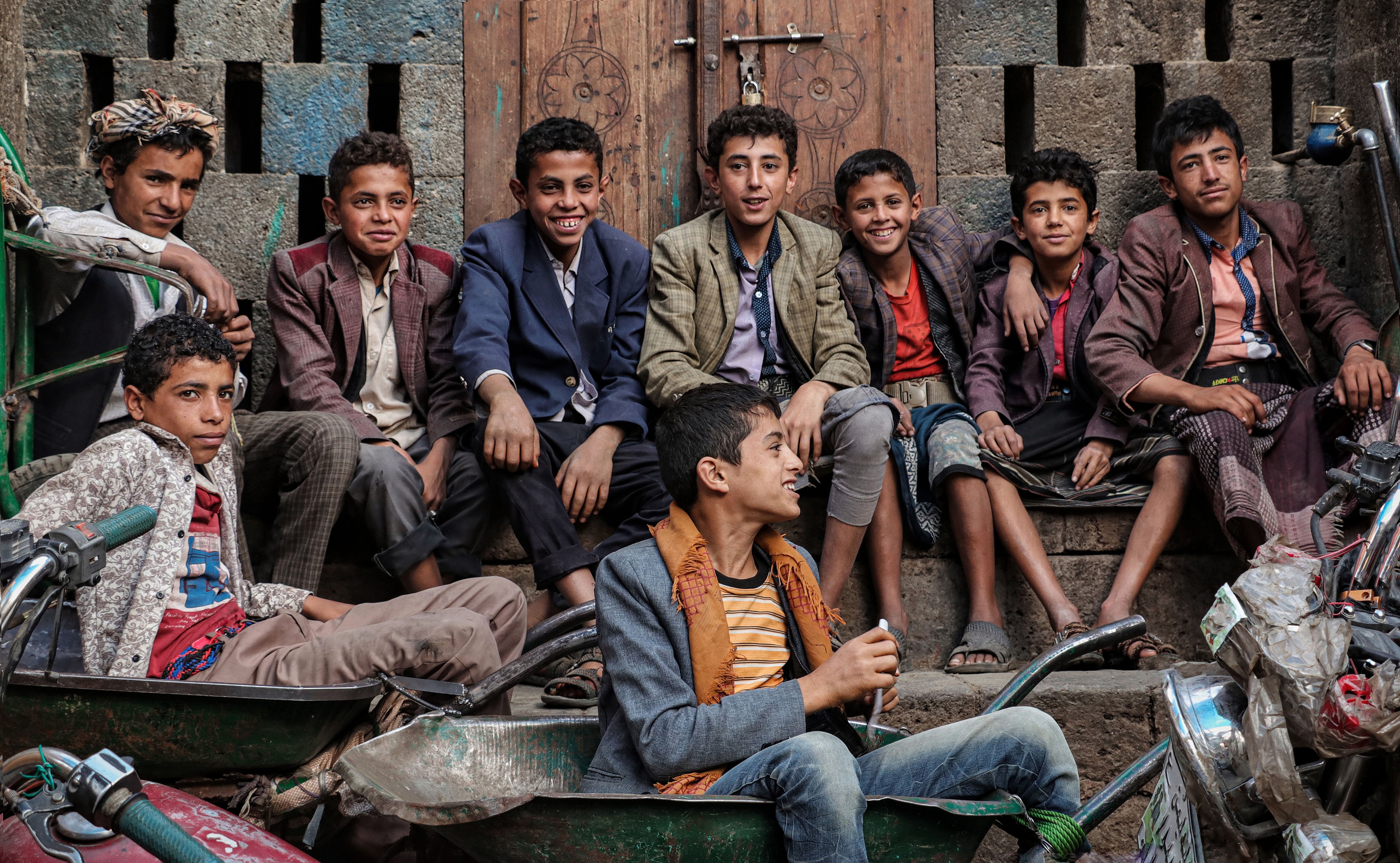 SANAA, YEMEN 2019 - bambini