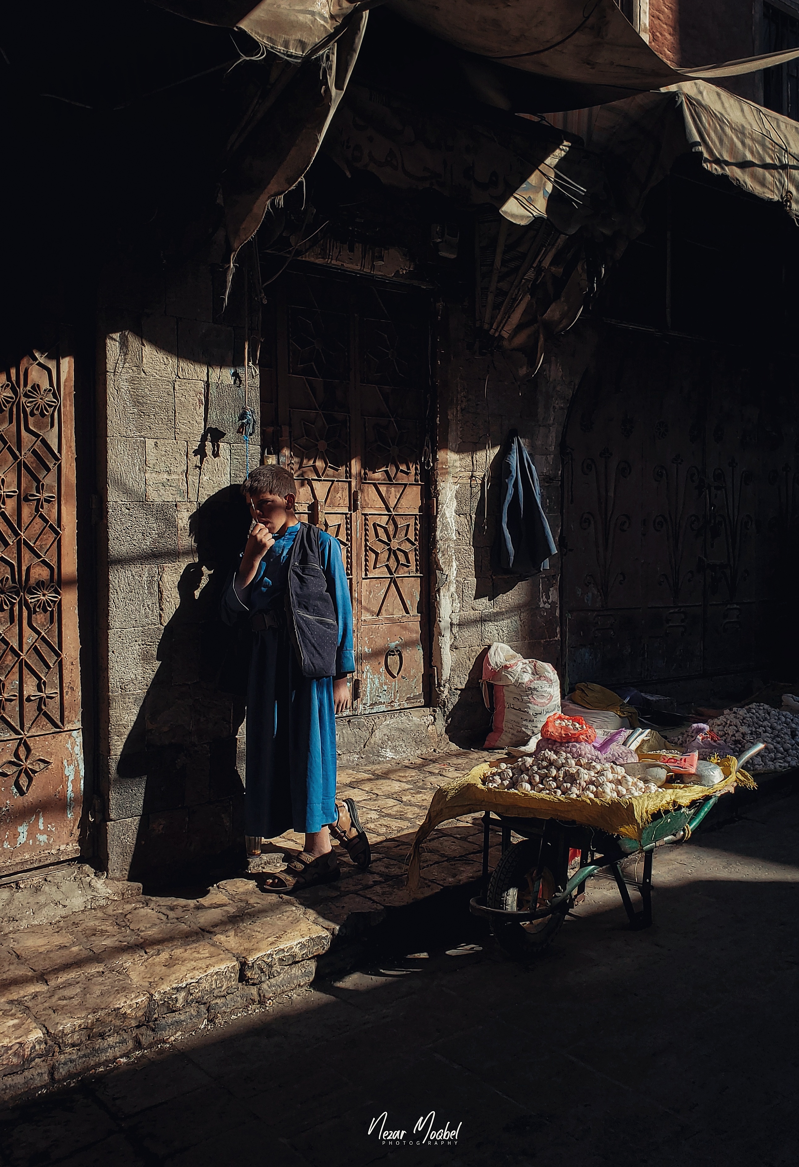 SANAA, YEMEN 2020 – bambino