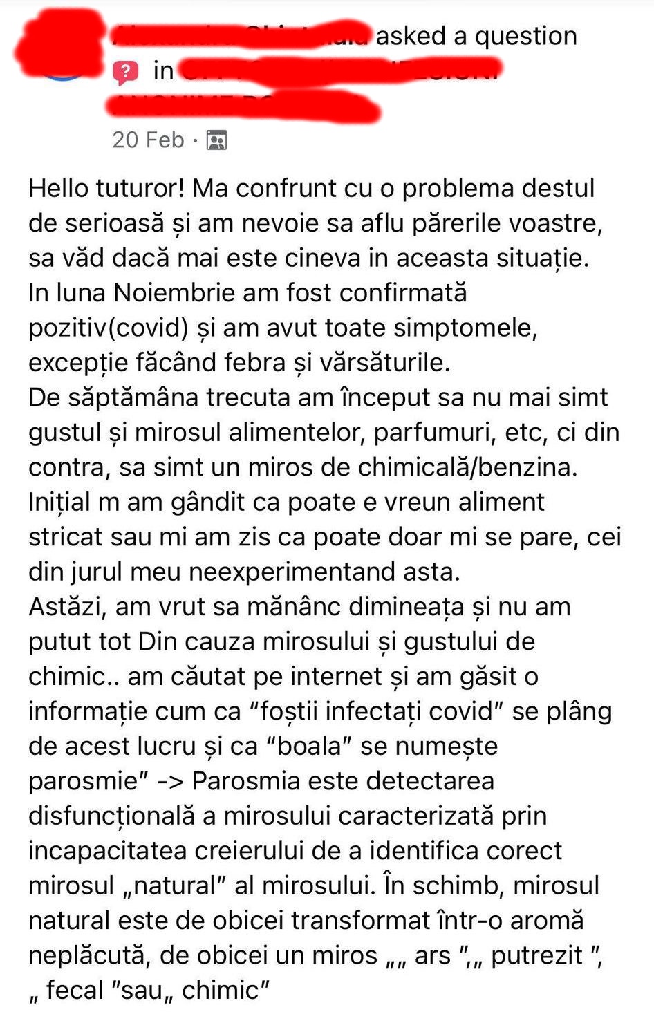 parosmie