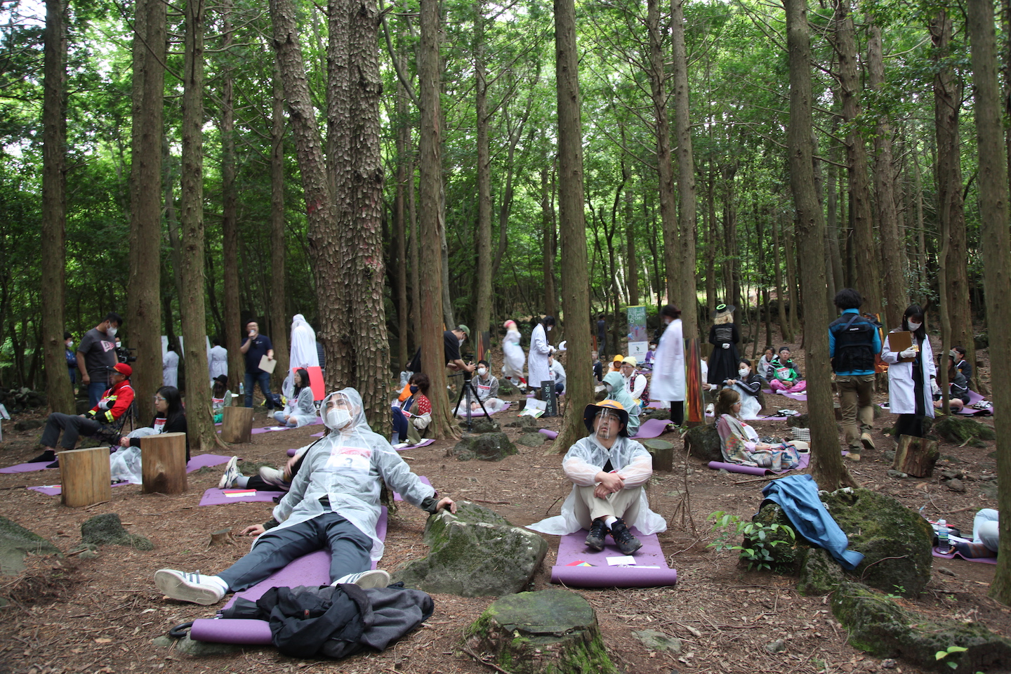 Participants at this year’s Space-out competition.