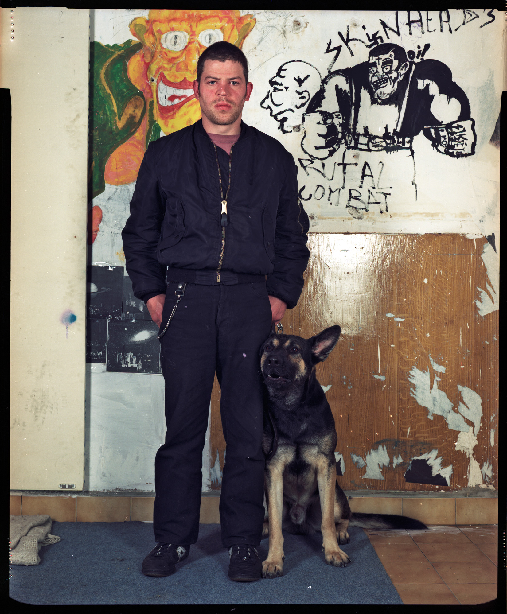 Le squat de la rue Didot, par Yan Morvan