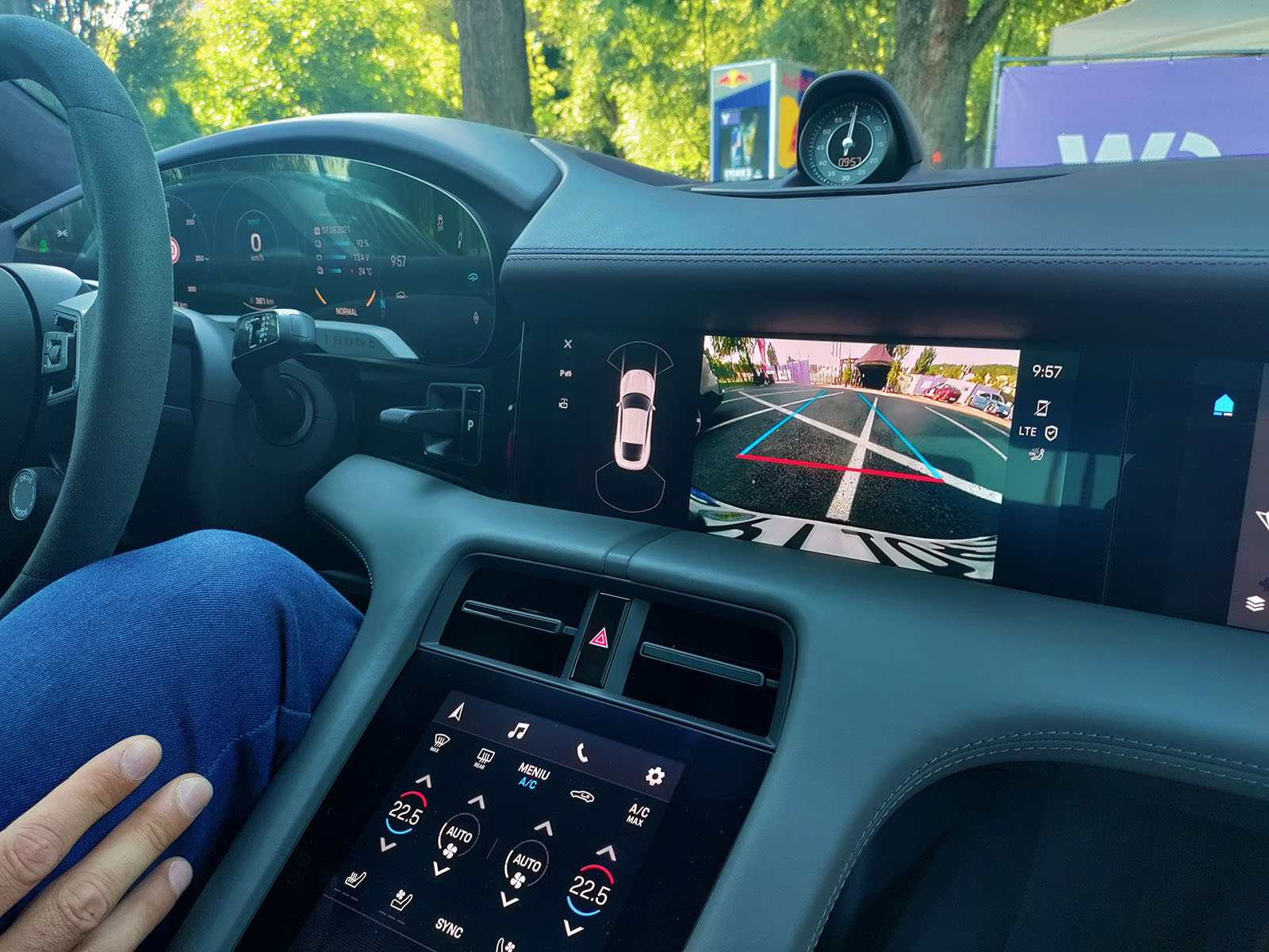 porsche electric test drive romania