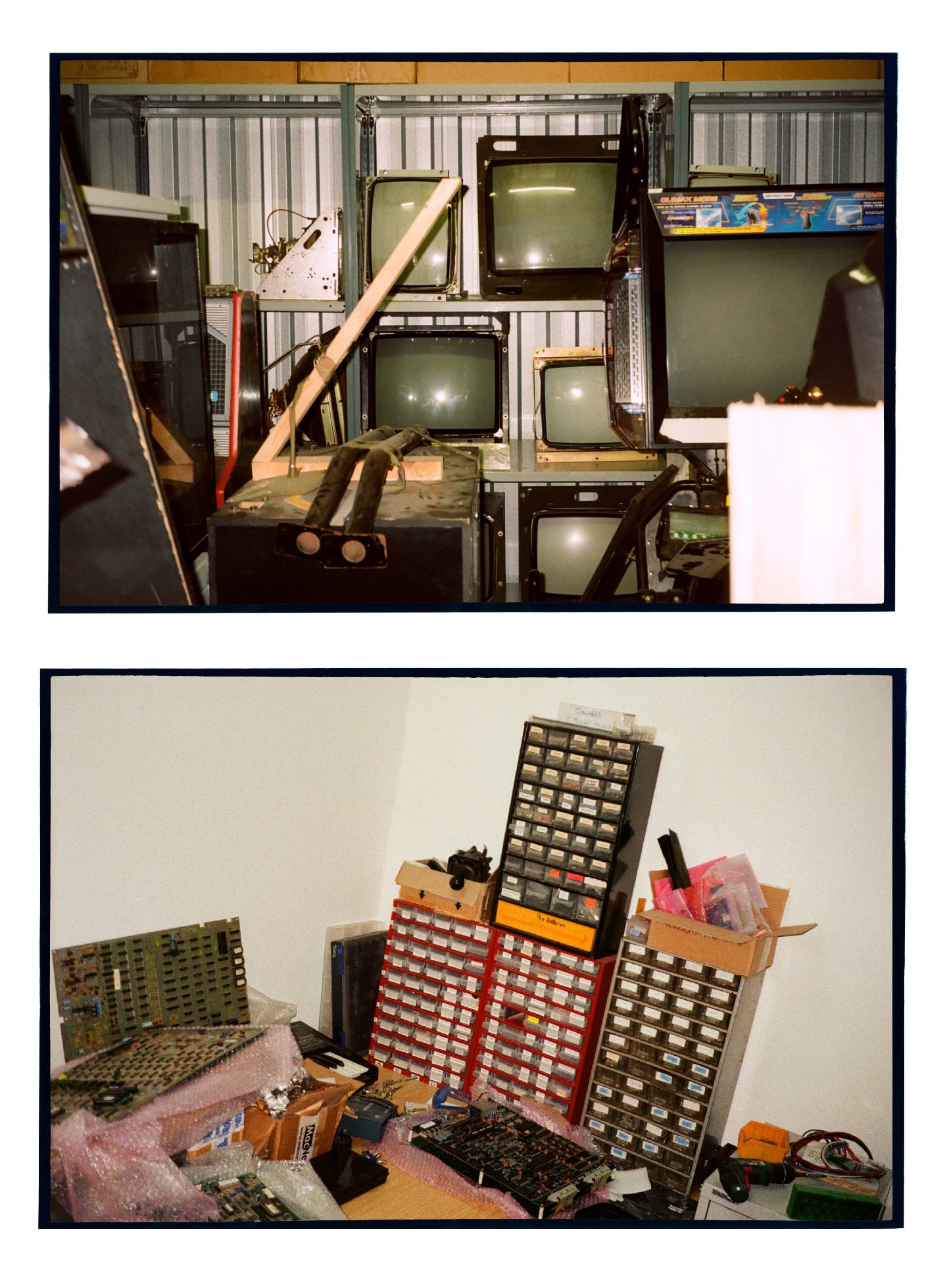 Inside Arcade Club's workshop