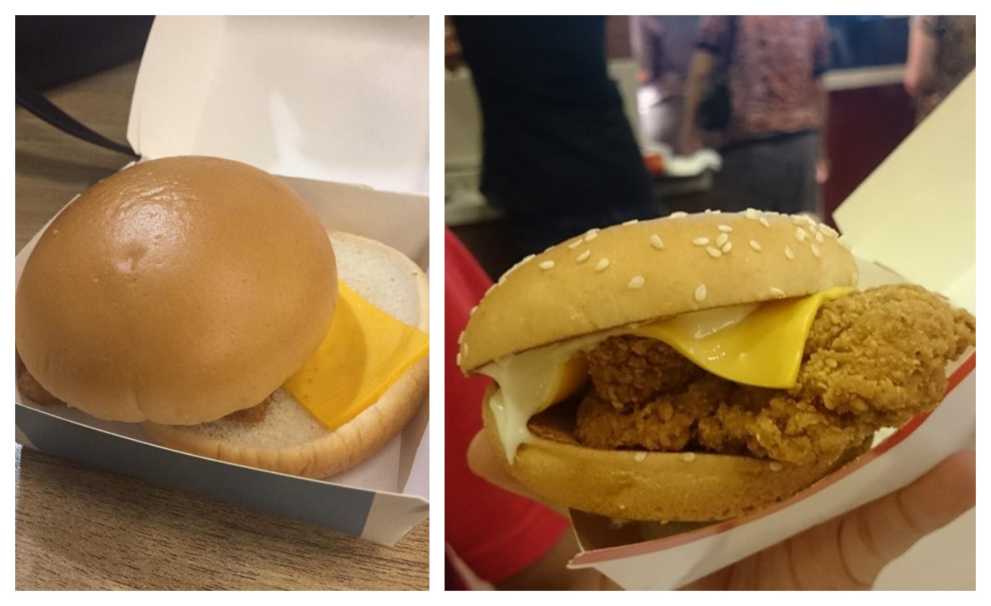 Mcsenget cont de burgeri dubiosi de la Mcdonalds, McDonalds rateuri