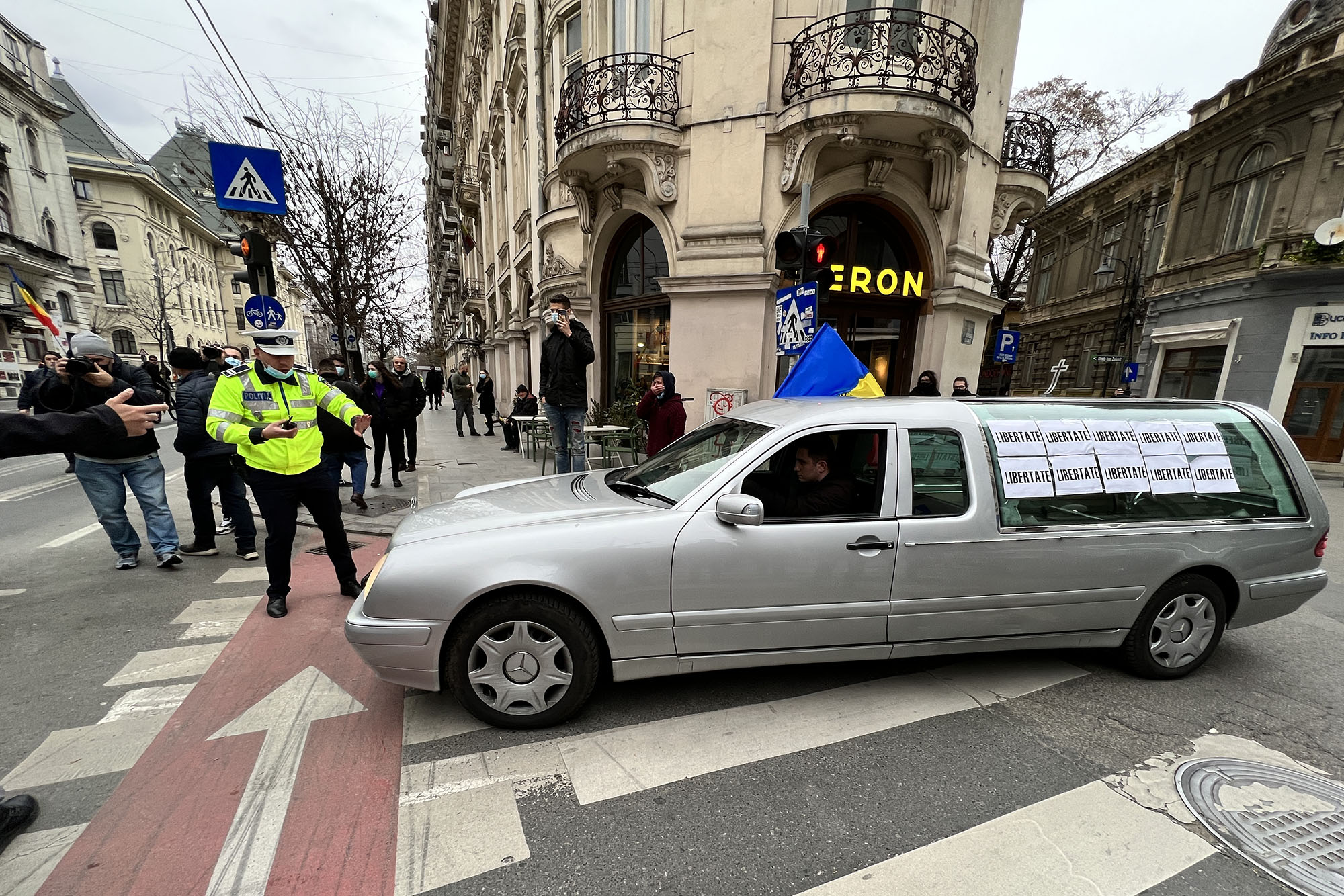 protest aur dric cismigiu