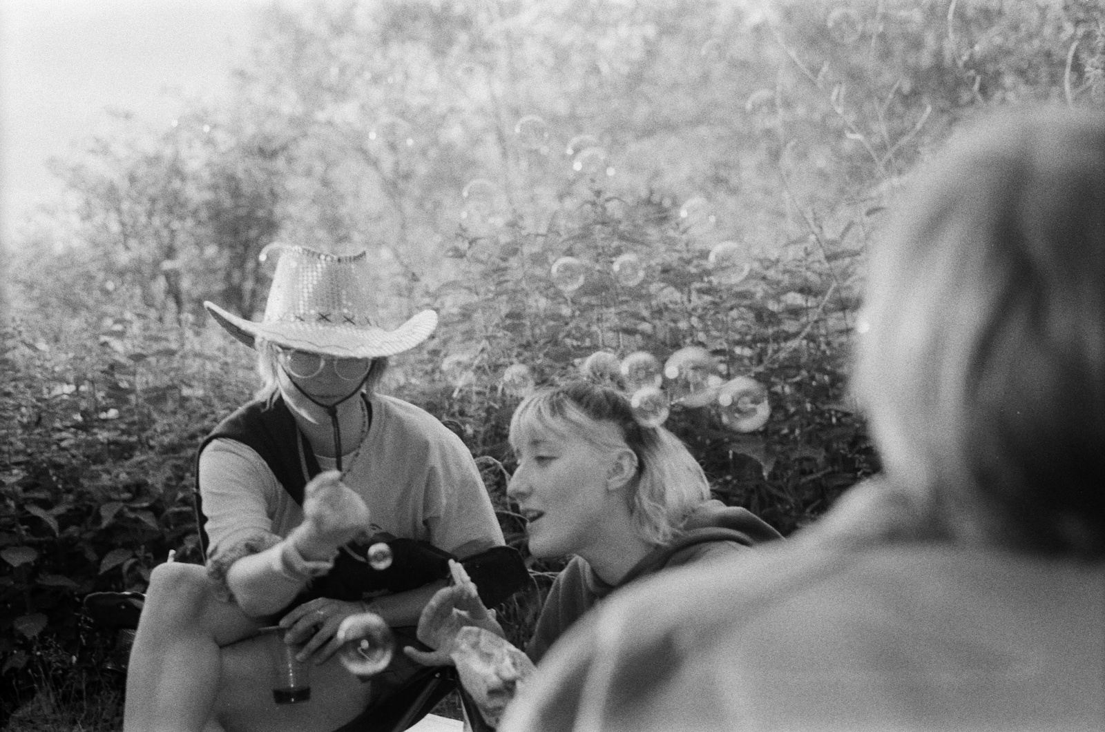 Festival goers at Flesh Festival, 2022. Photo by Jesse Glazzard.