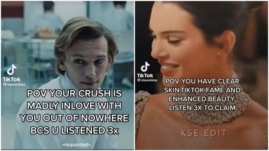 The Blind Faith of Subliminal TikTok Videos