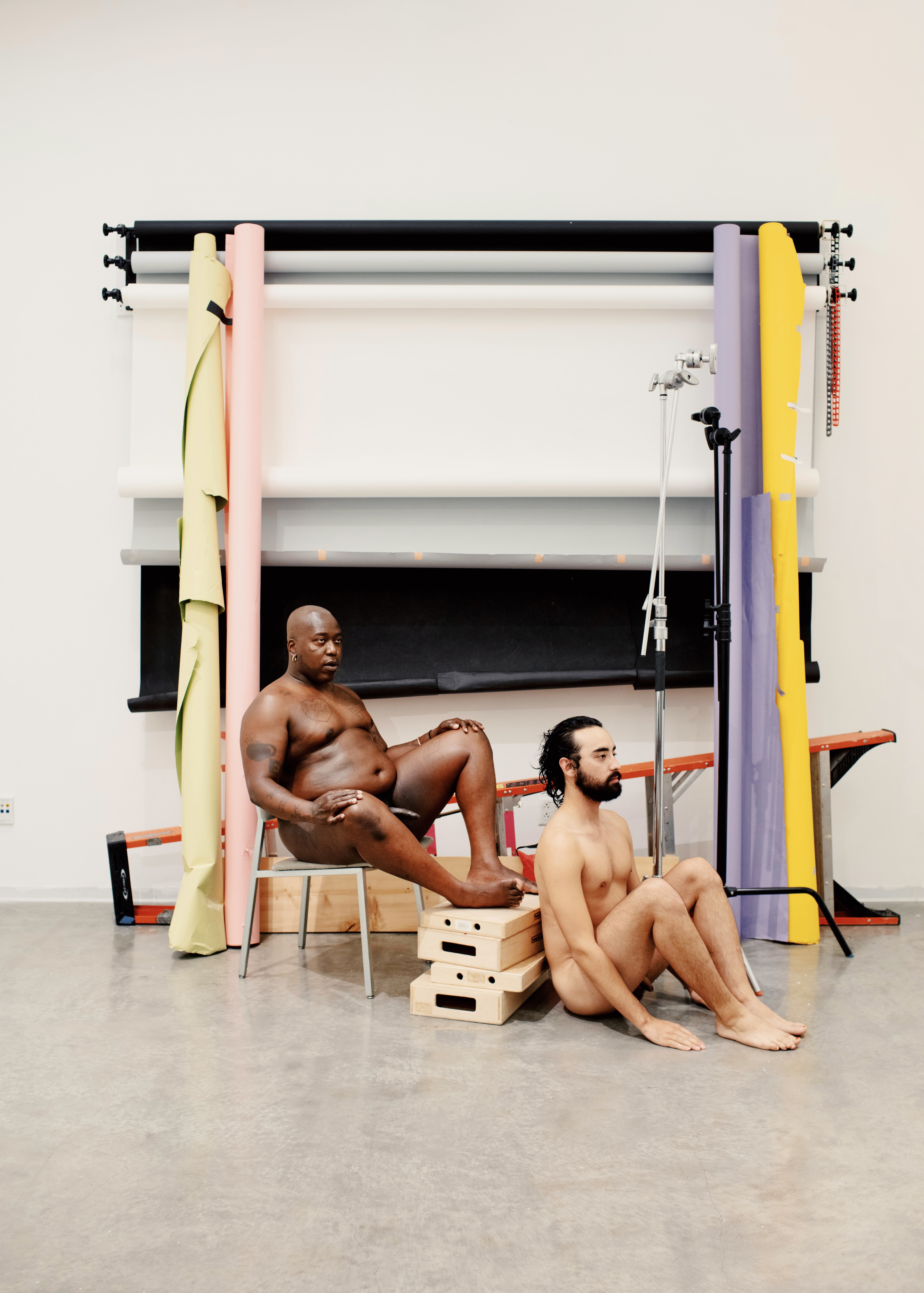 Foto di Dominique Taylor Hilderbrand, con Brontez Purnell, da Sensitive Content 2