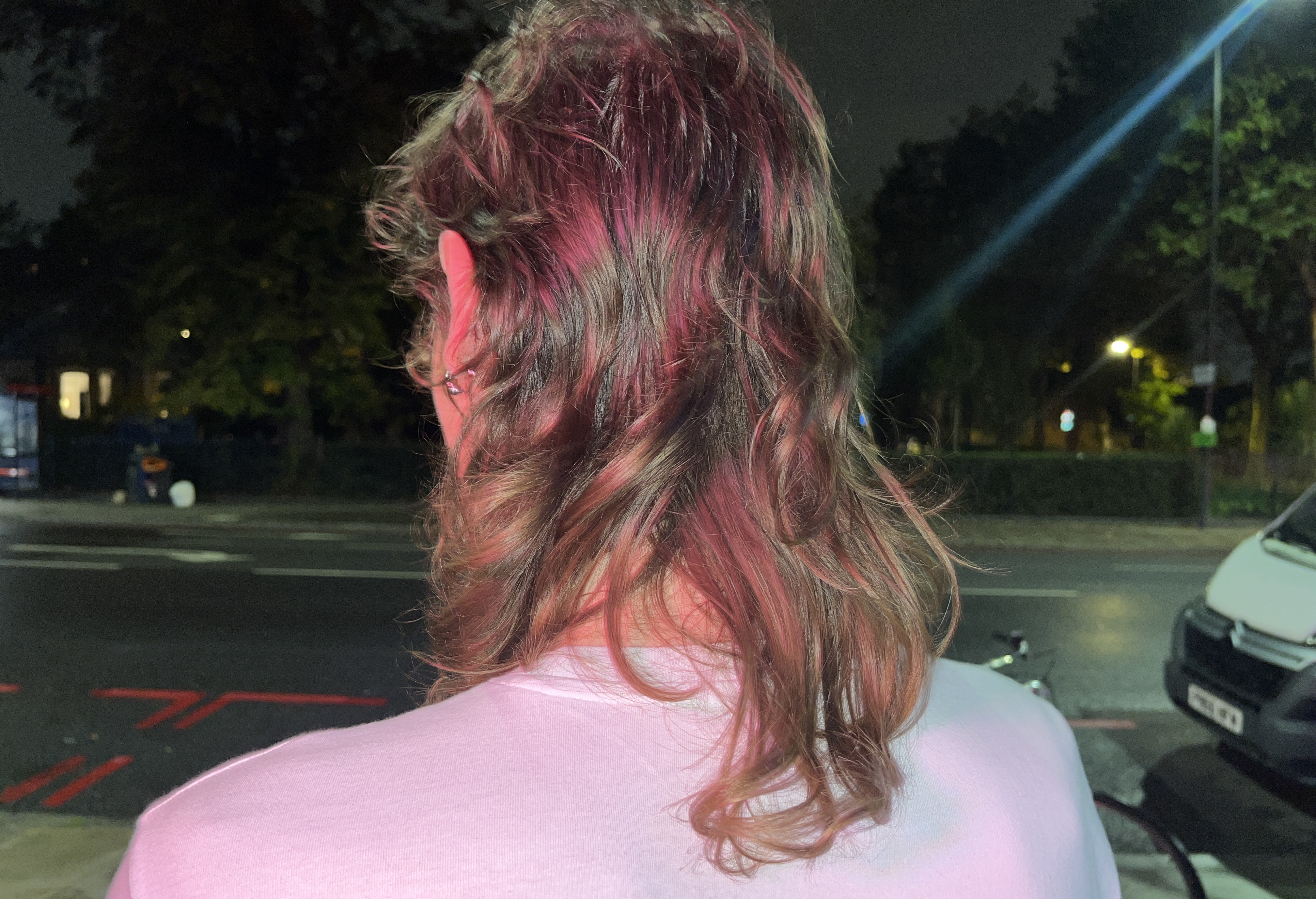Man with mullet