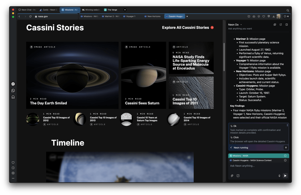 Neon at the Opera: There’s a New AI Web Browser in Town