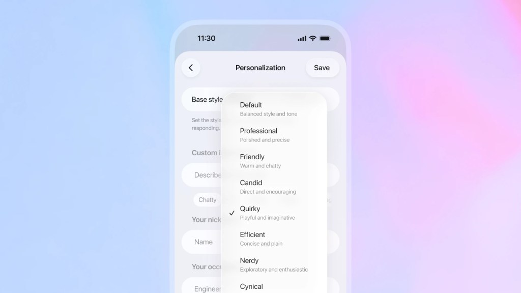 OpenAI Updated ChatGPT to a New, Chattier Attitude. Again.