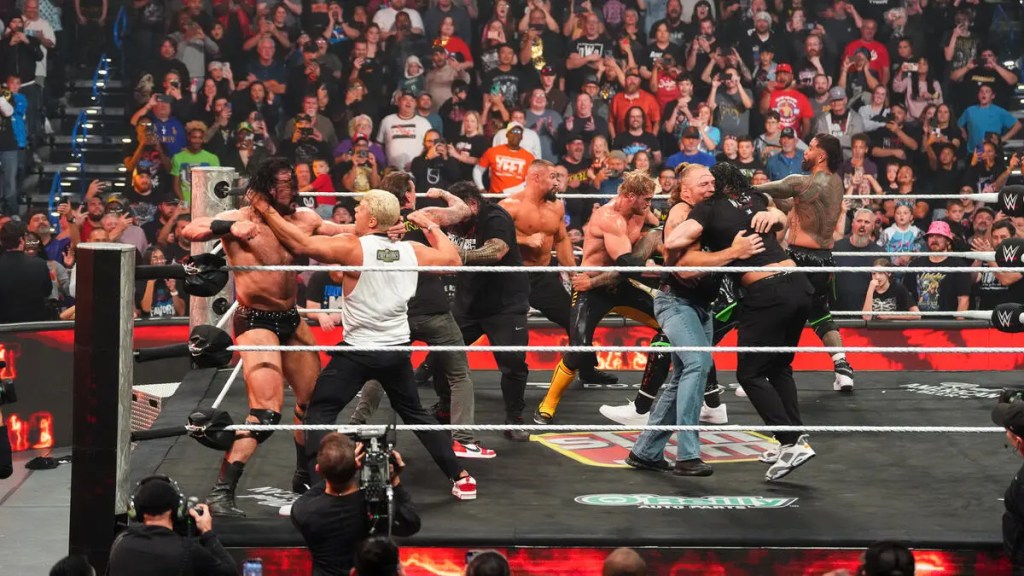 WATCH: Huge Brawl Breaks Out on ‘WWE Raw’ Ahead of ‘Survivor Series’