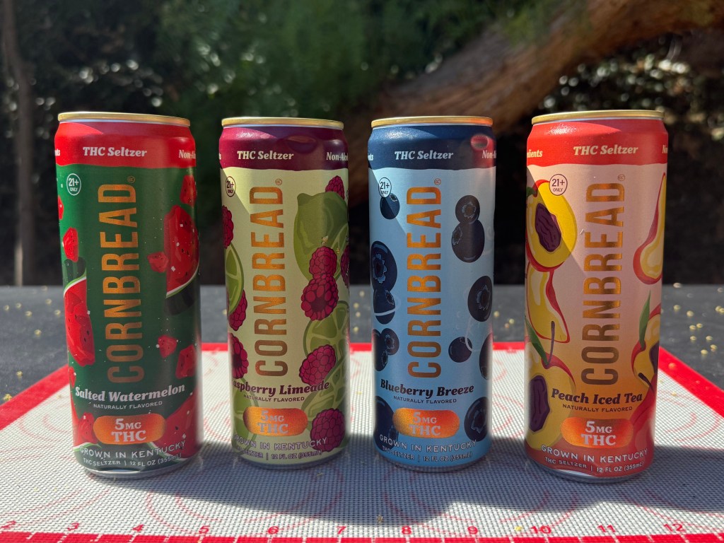 Get Your (Hangover-Free) Summer Buzz On with Cornbread Hemp THC Seltzers